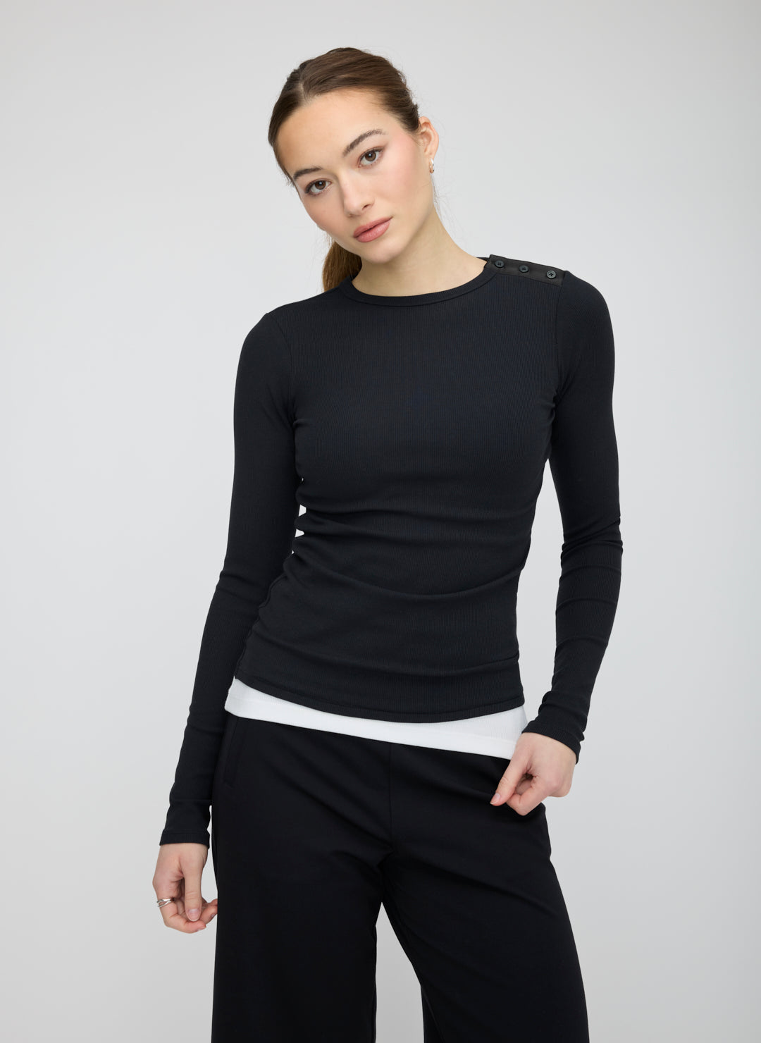Cyprus Shoulder Placket Tee