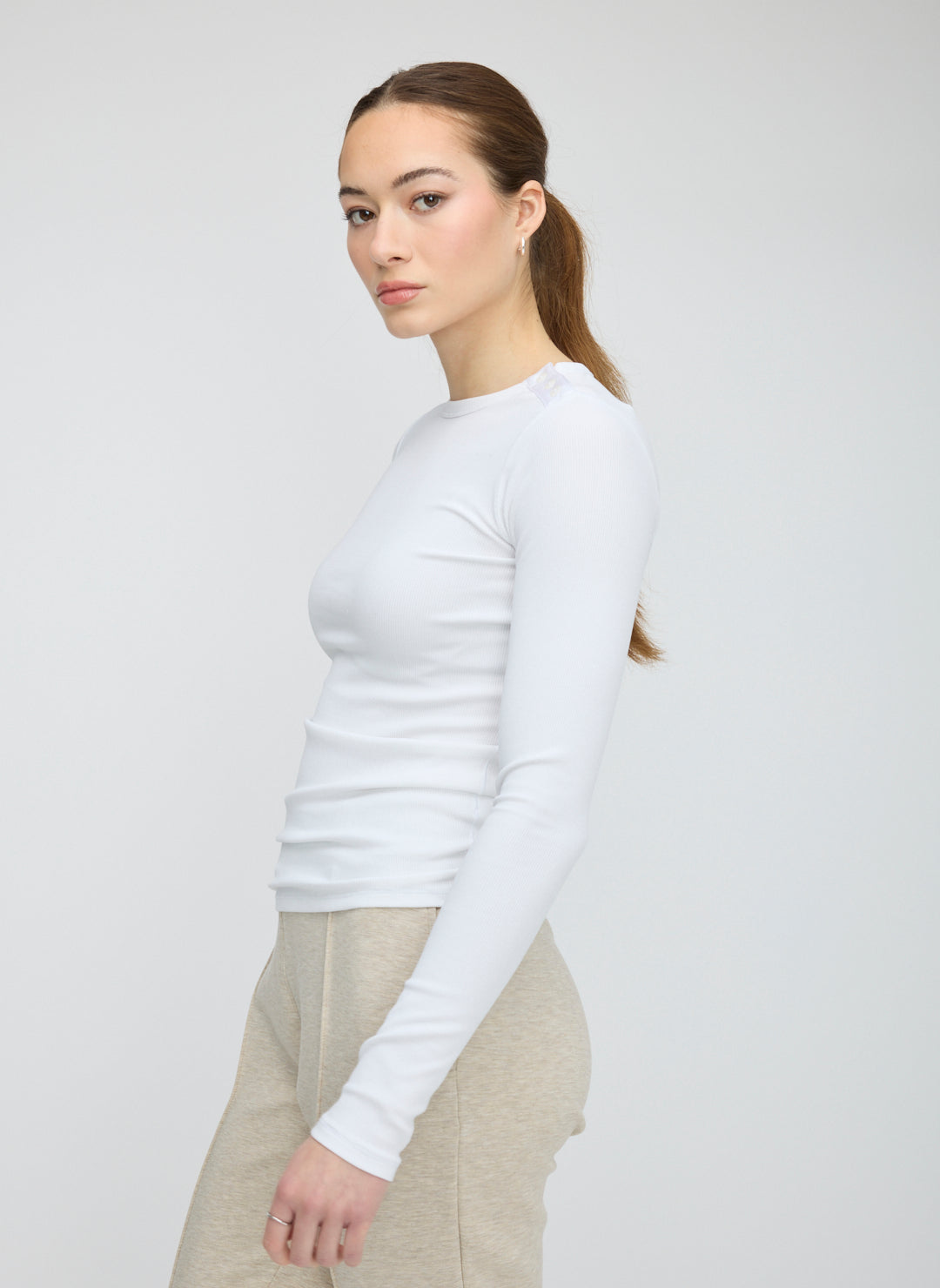 Cyprus Shoulder Placket Tee
