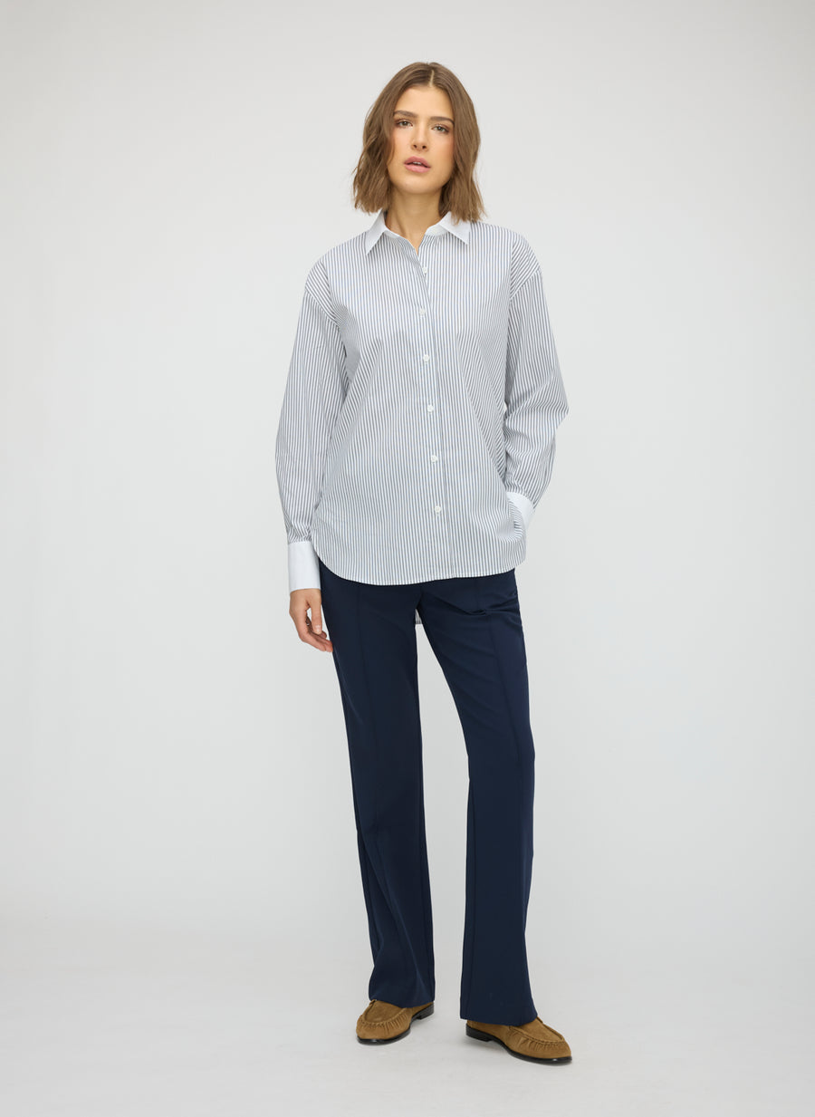 Celina Contrast Trim Shirt | Kit and Ace