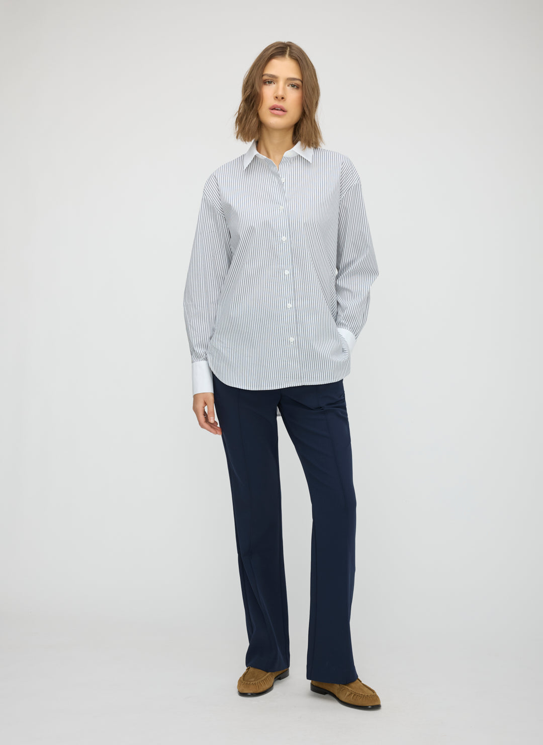Celina Contrast Trim Shirt