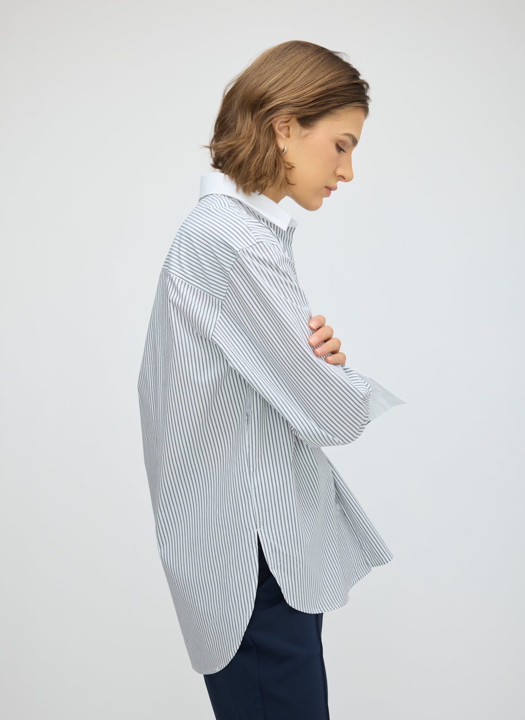 Celina Contrast Trim Shirt