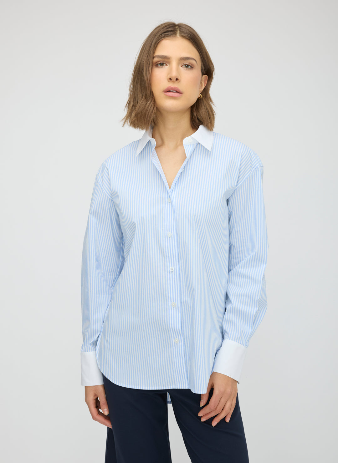 Celina Contrast Trim Shirt
