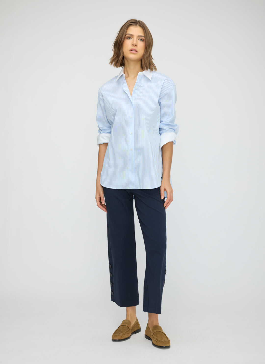Celina Contrast Trim Shirt