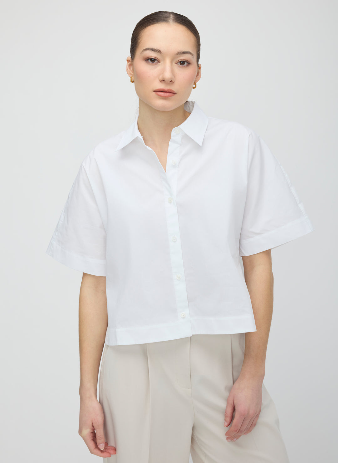 Celina Boxy Short Sleeve Shirt