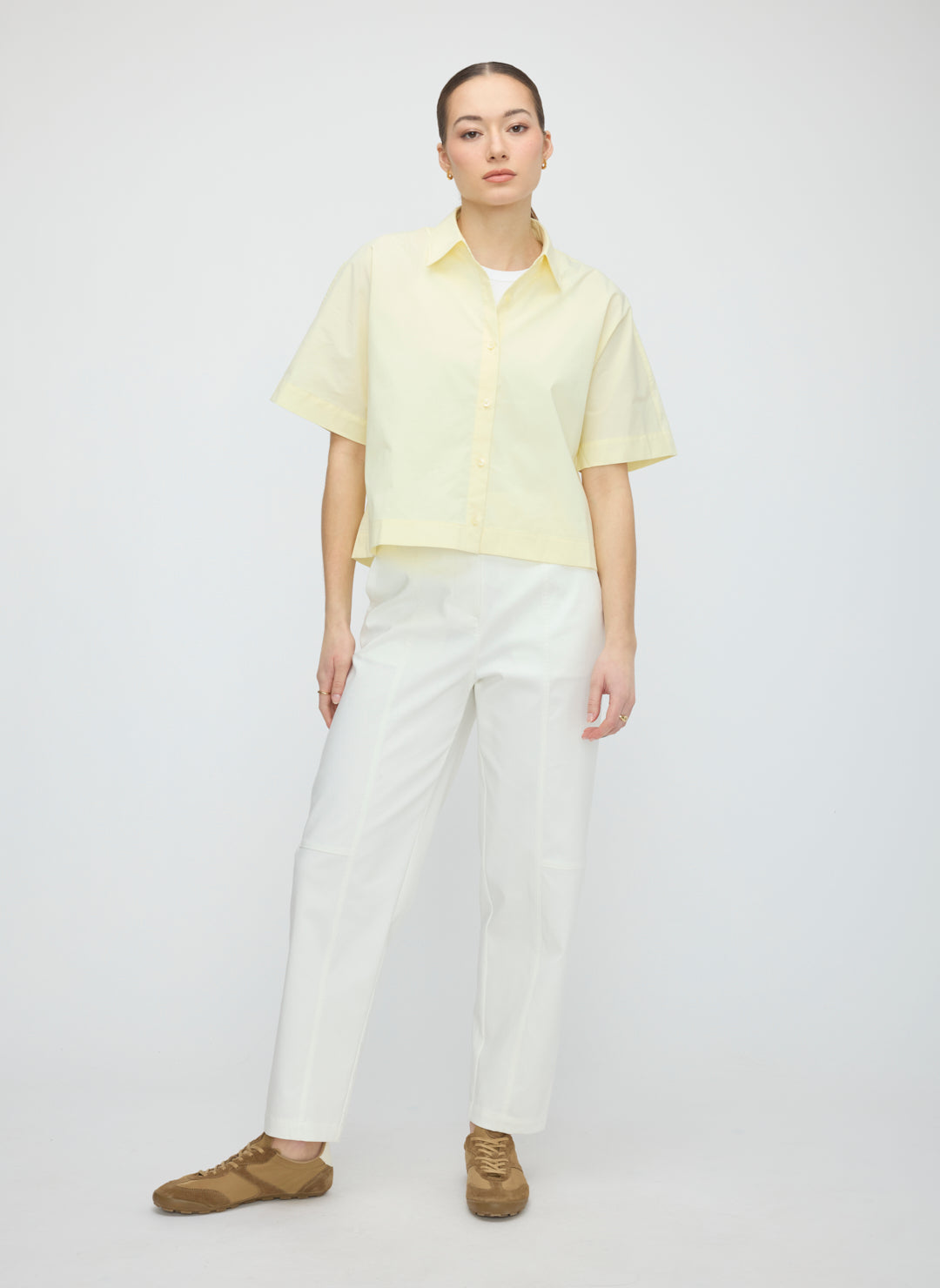 Celina Boxy Short Sleeve Shirt