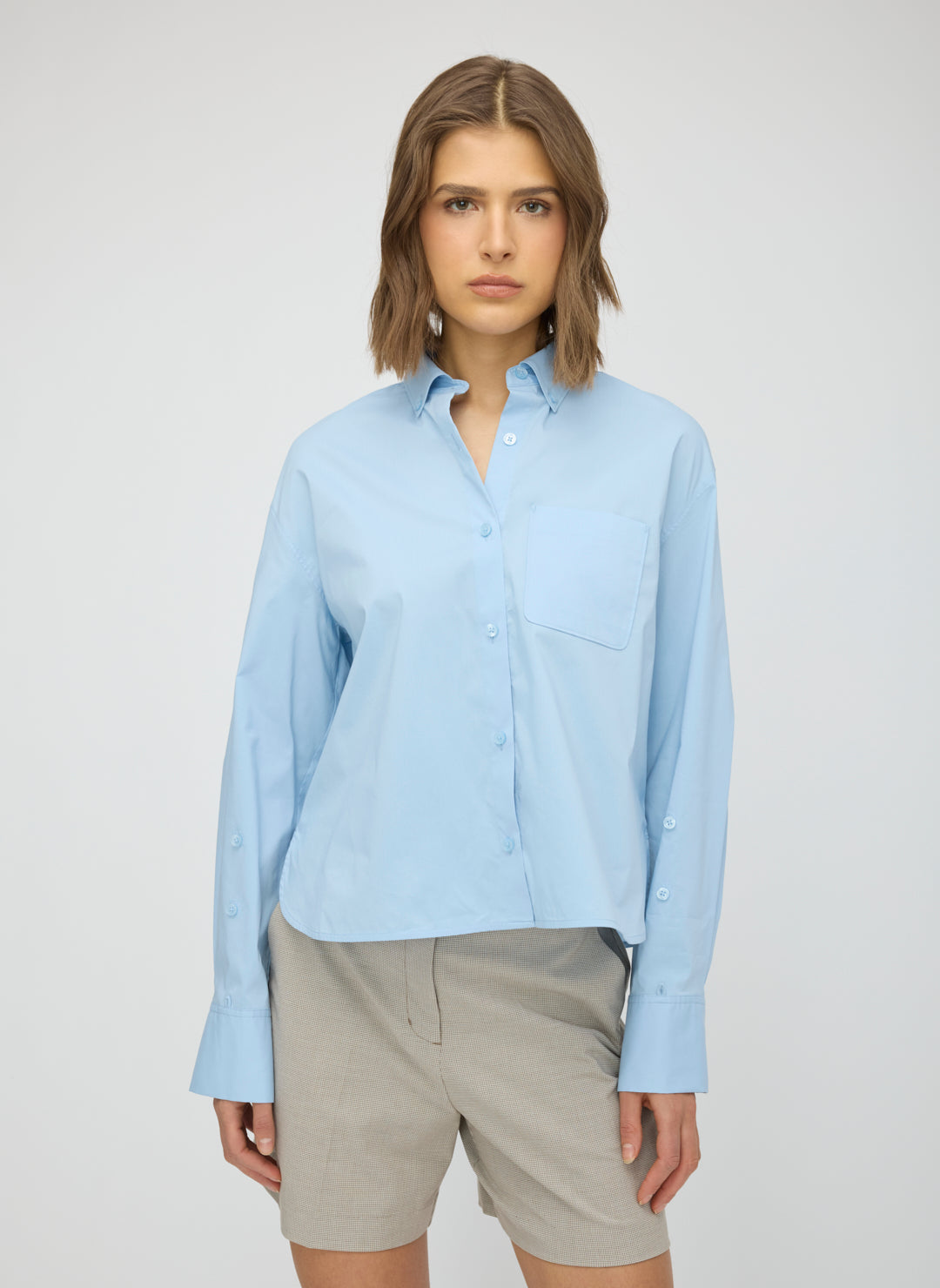 Celina Boxy Button Down