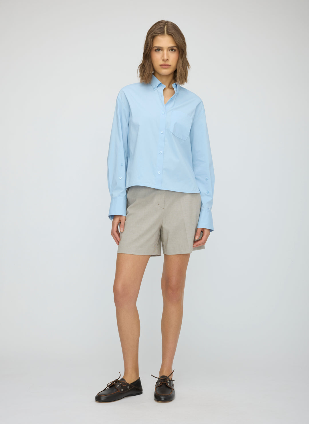 Celina Boxy Button Down
