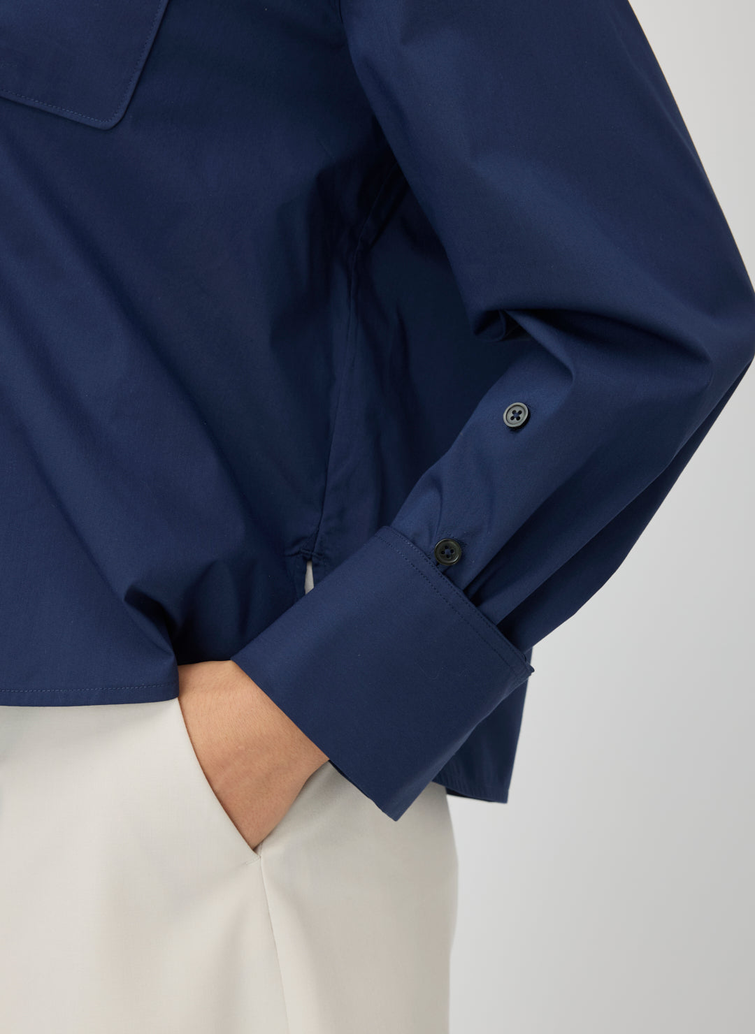 Celina Boxy Button Down