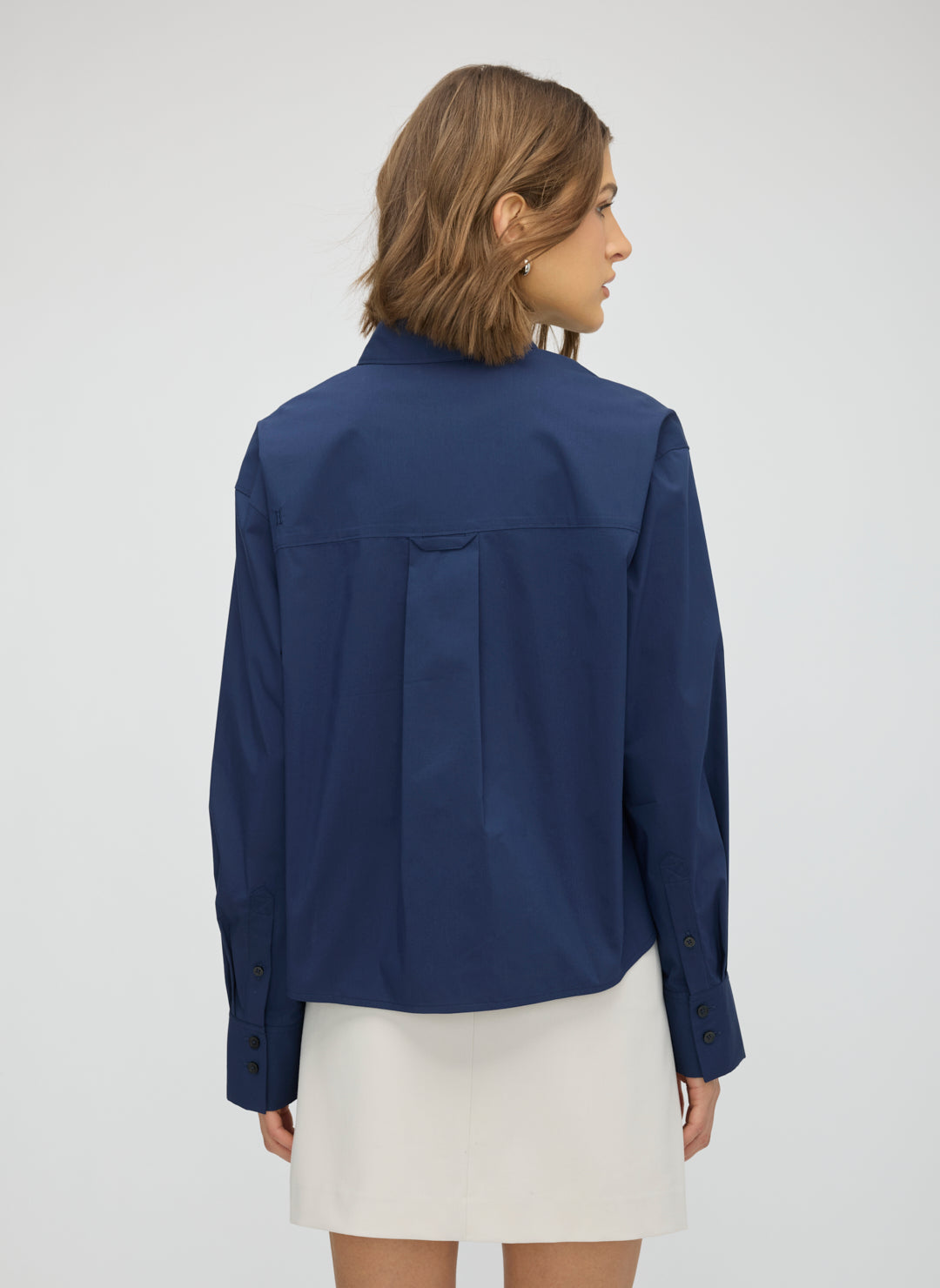 Celina Boxy Button Down