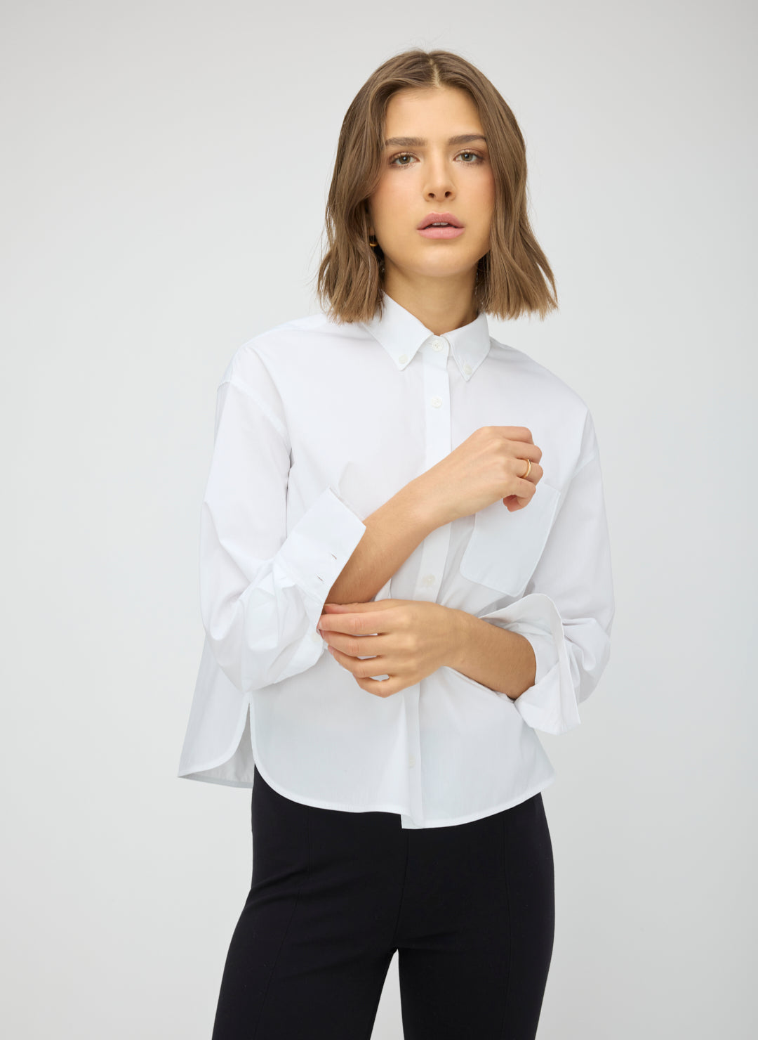 Boxy Button Down