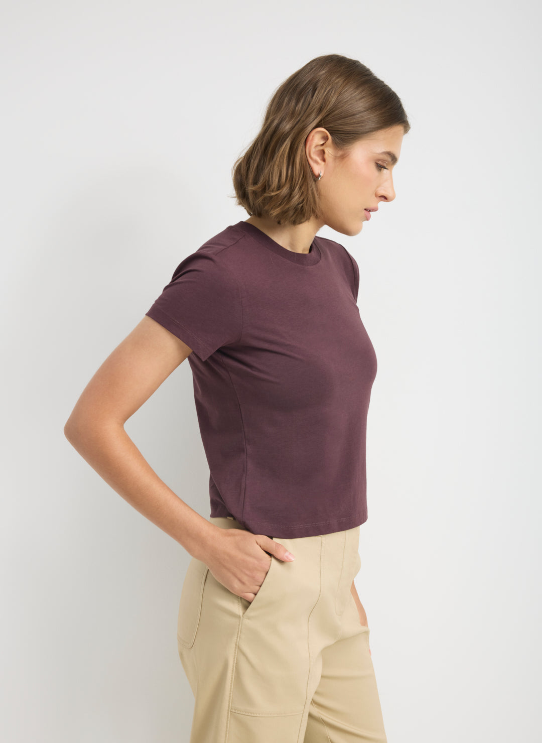 Soho Pima Cotton Shrunken Tee