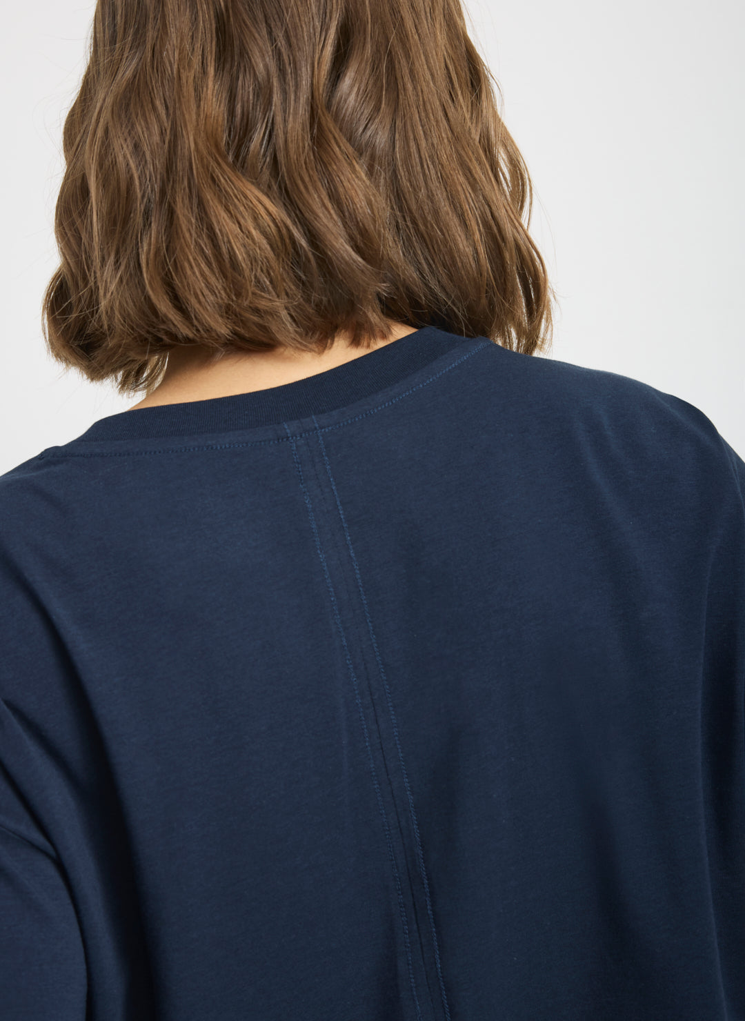 Soho Pima Cotton Boxy Longsleeve Tee