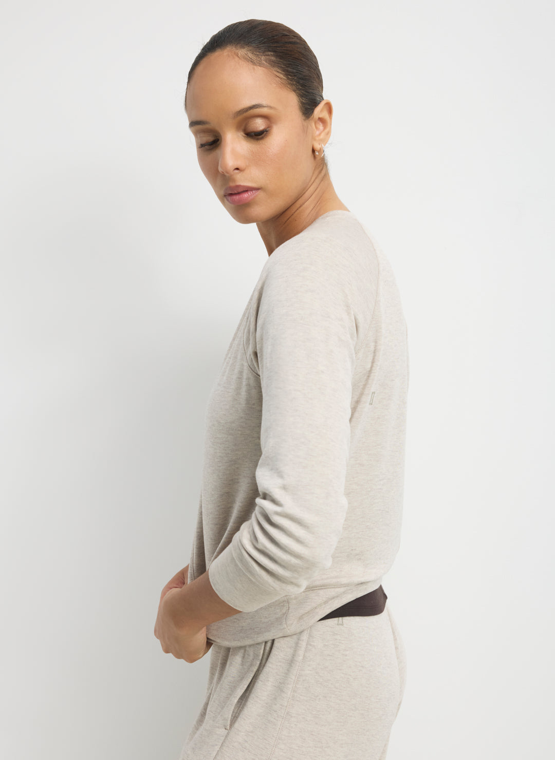 Devon Shrunken Raglan Crew