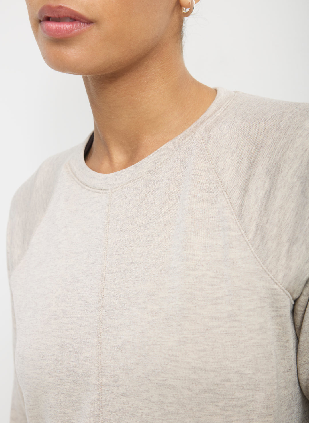 Devon Shrunken Raglan Crew
