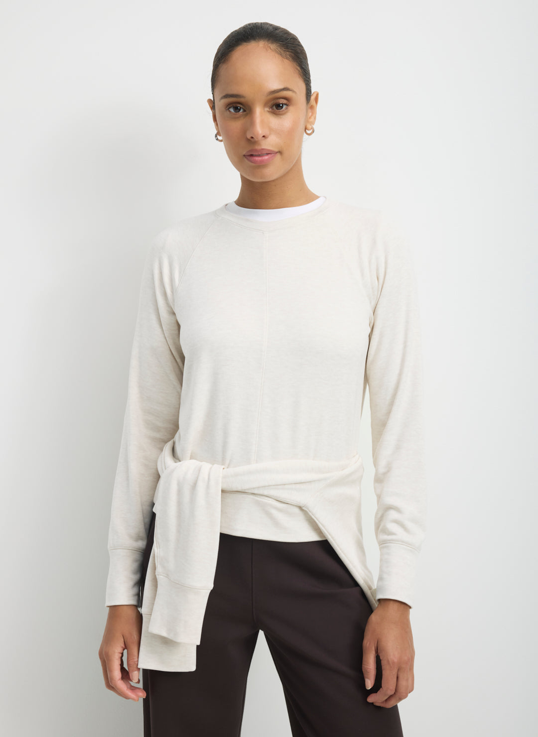 Devon Shrunken Raglan Crew