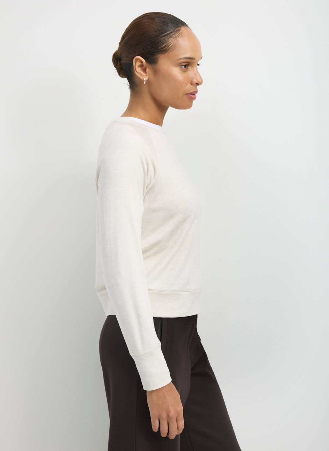 Devon Shrunken Raglan Crew