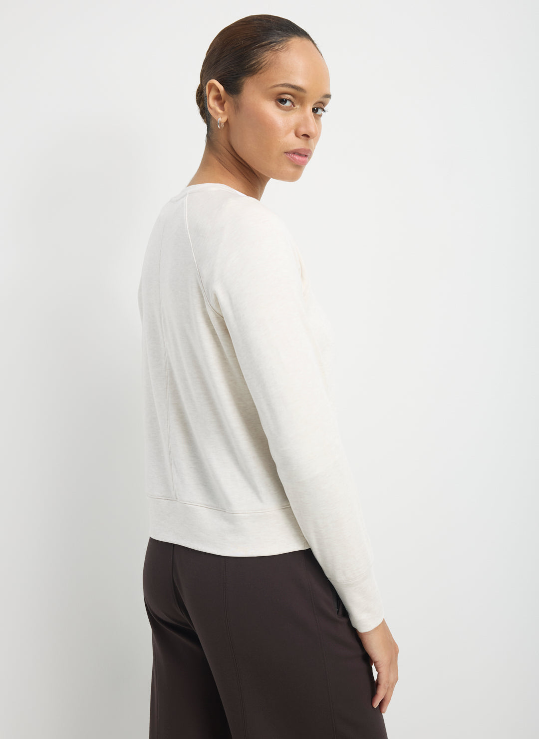 Devon Shrunken Raglan Crew
