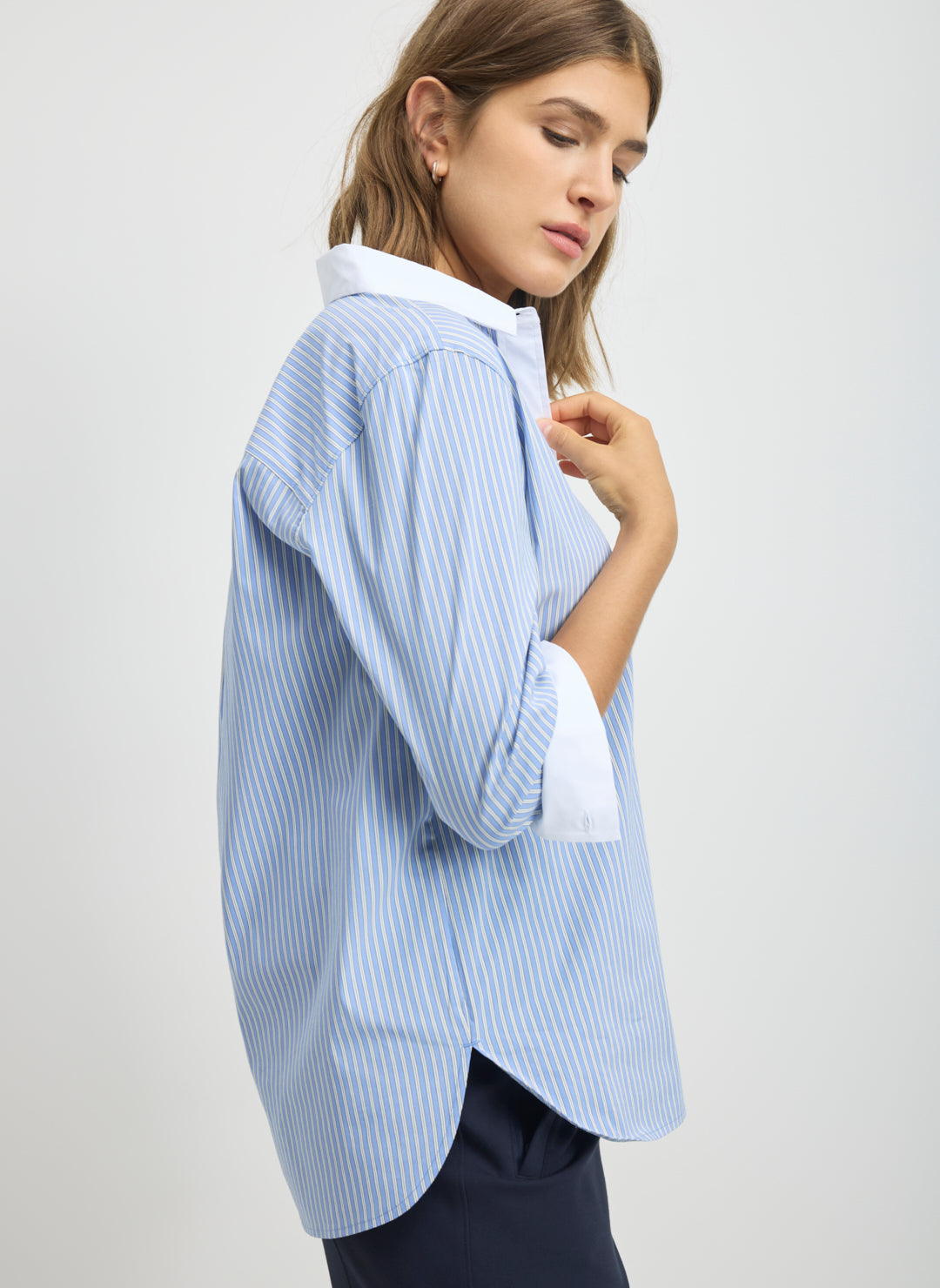 Celina Cooling Cotton Classic Button Down