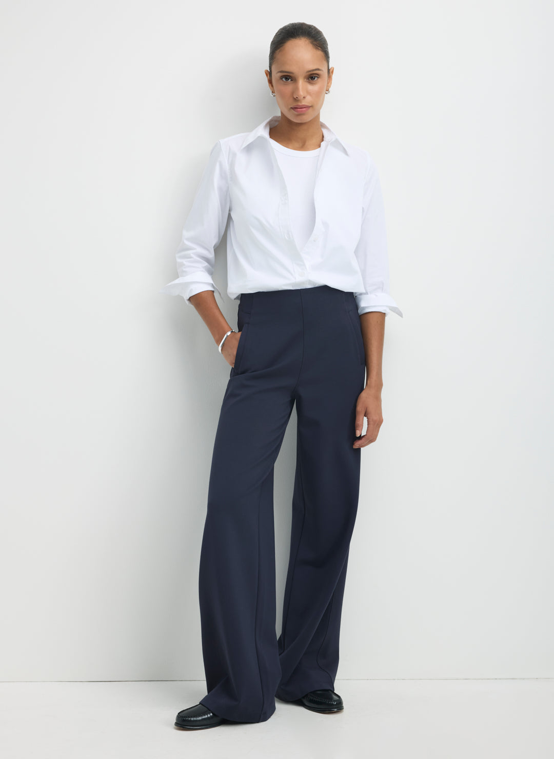 Celina Cooling Cotton Classic Button Down