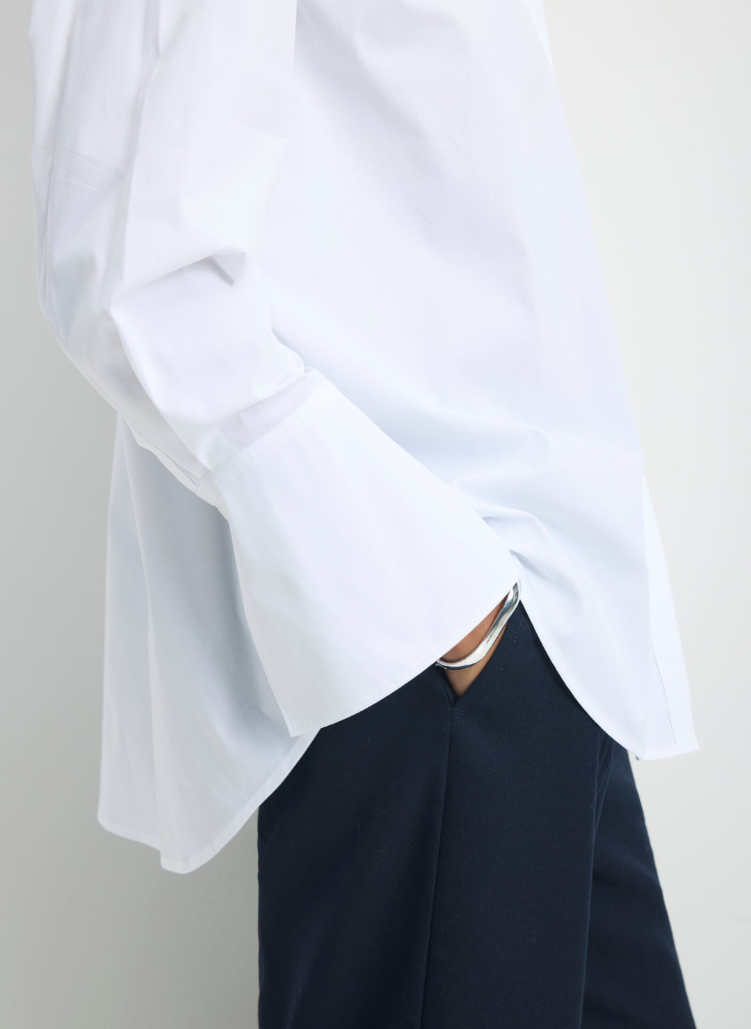 Celina Cooling Cotton Oversized Button Down