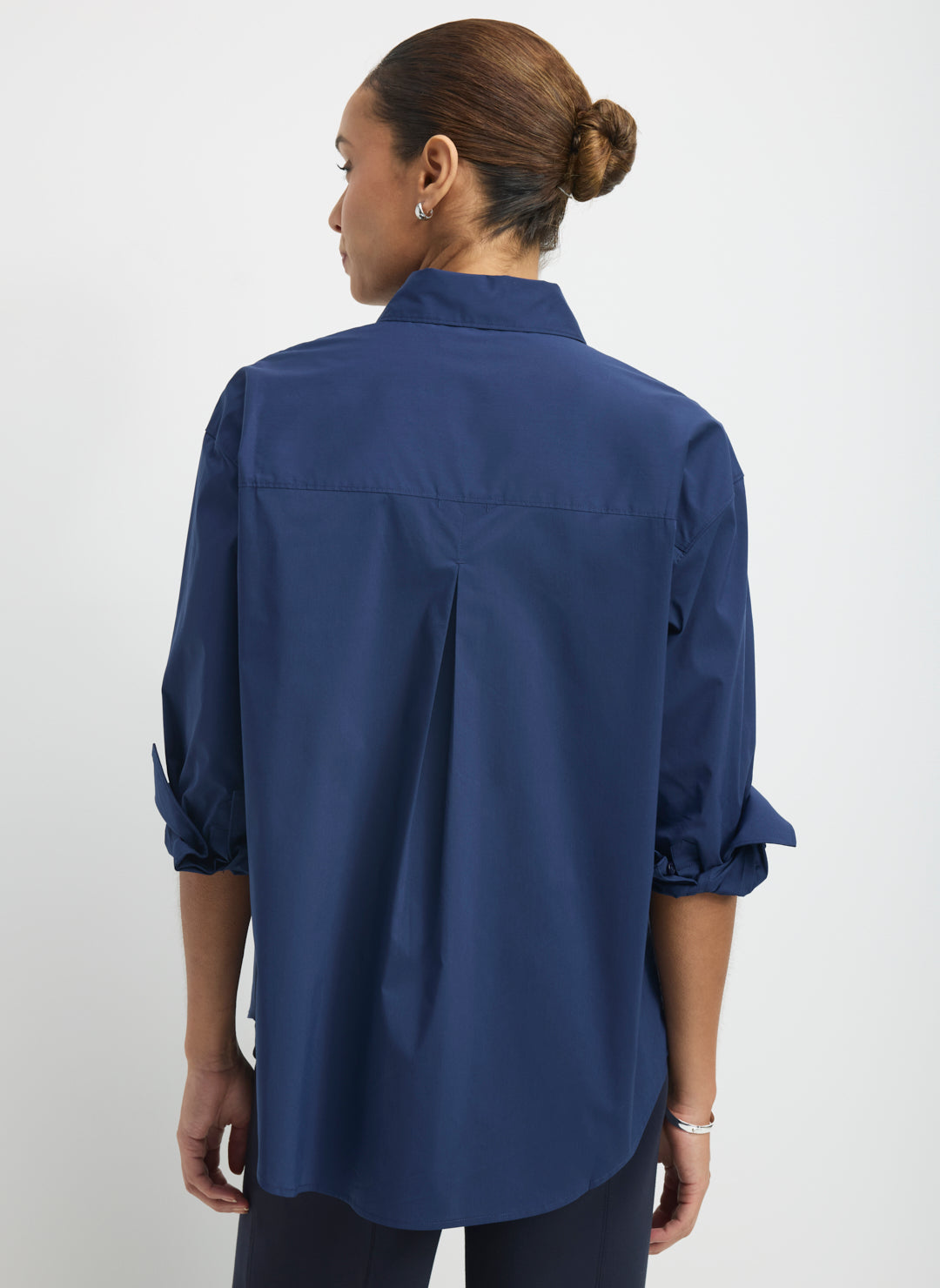Celina Cooling Cotton Oversized Button Down