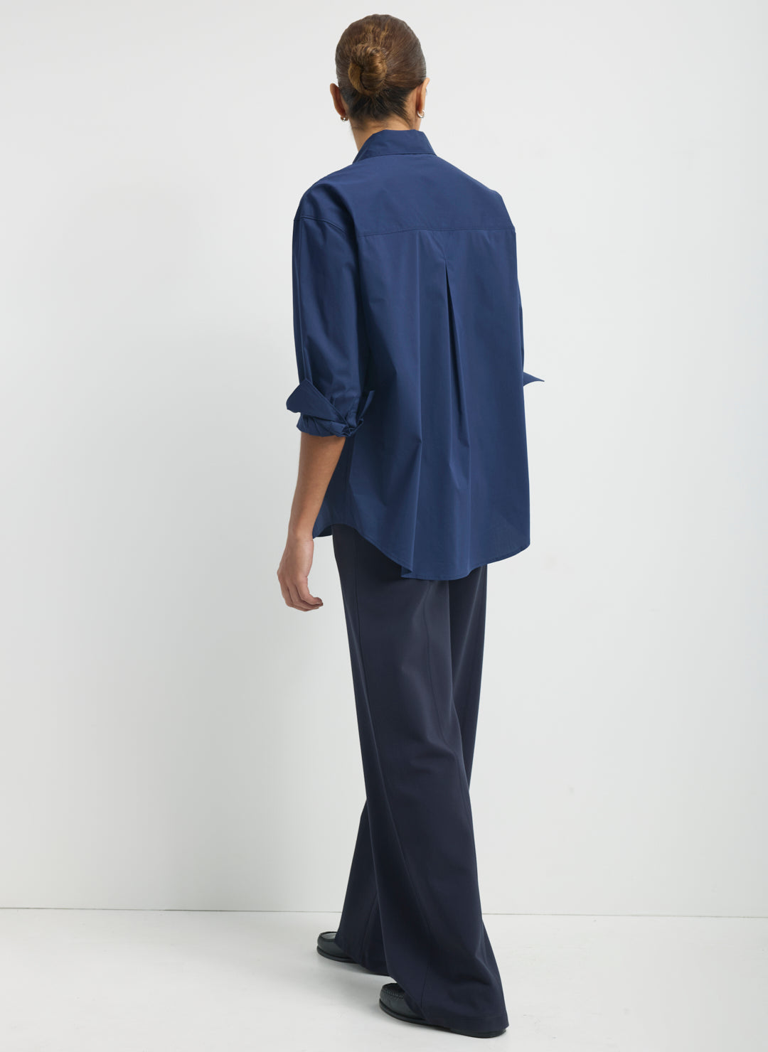 Celina Cooling Cotton Oversized Button Down