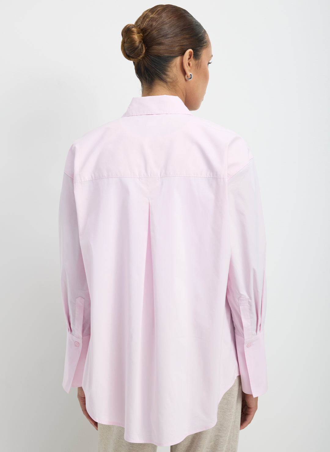 Celina Cooling Cotton Oversized Button Down