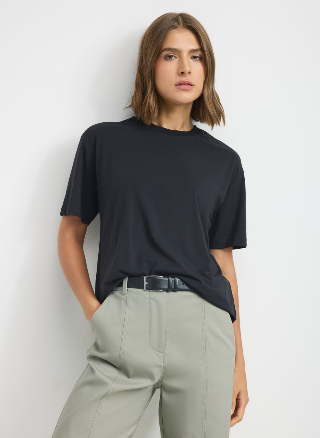 Soho Pima Cotton Oversized Tee