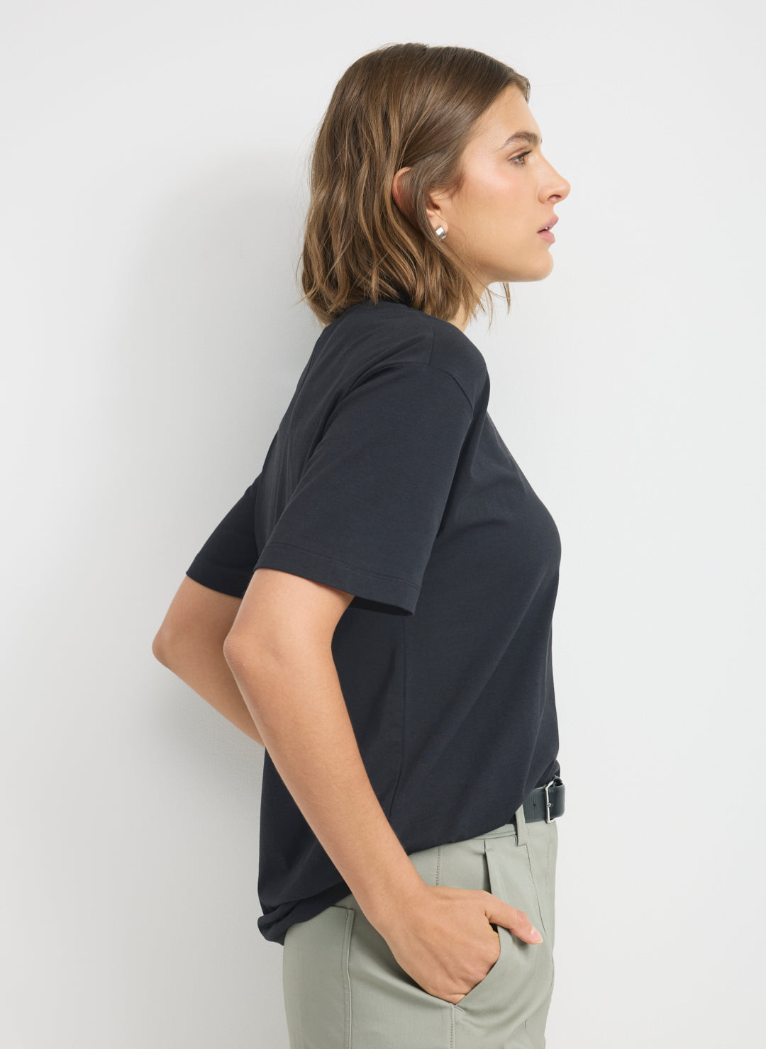 Soho Pima Cotton Oversized Tee