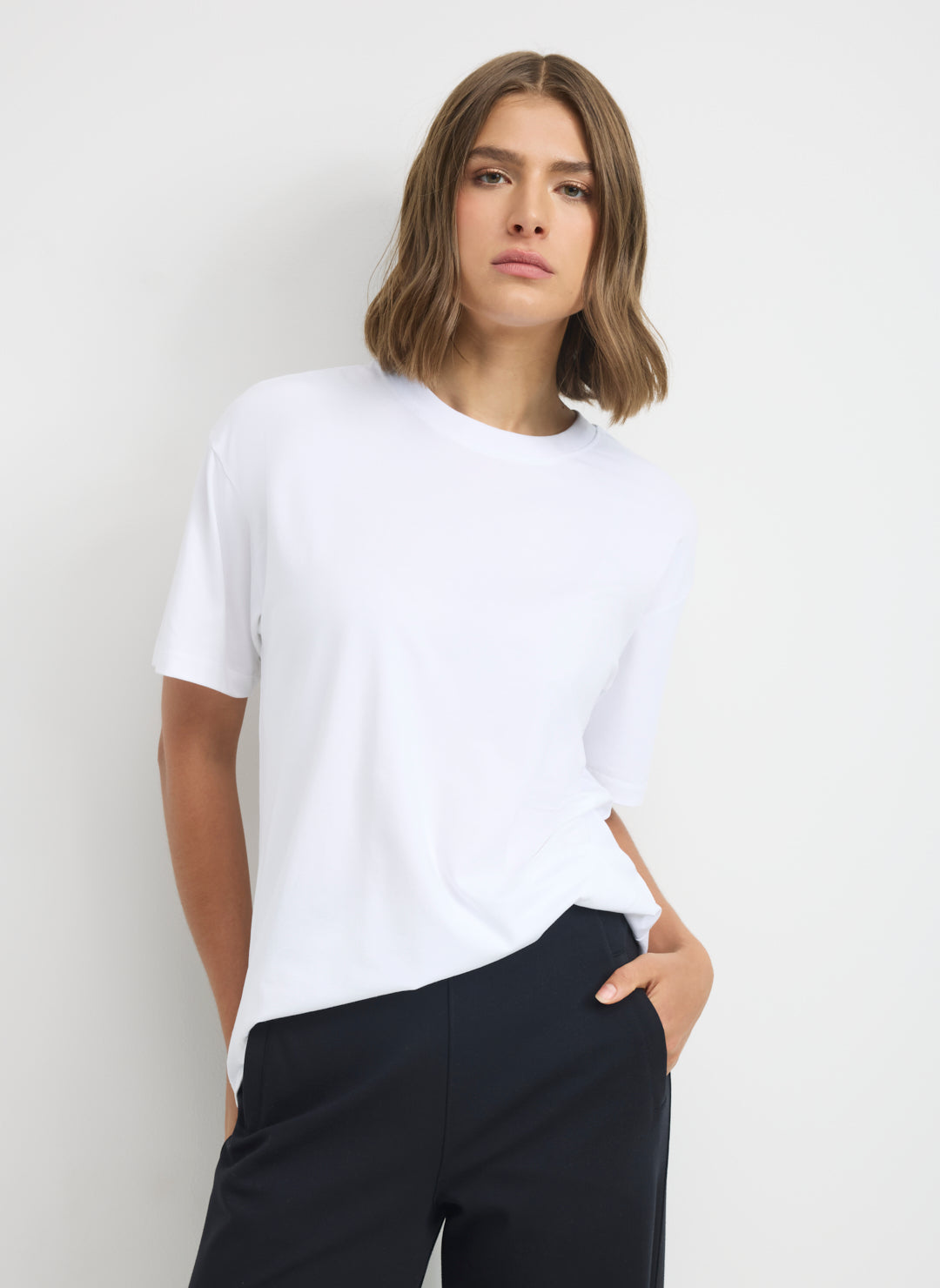 Soho Pima Cotton Oversized Tee