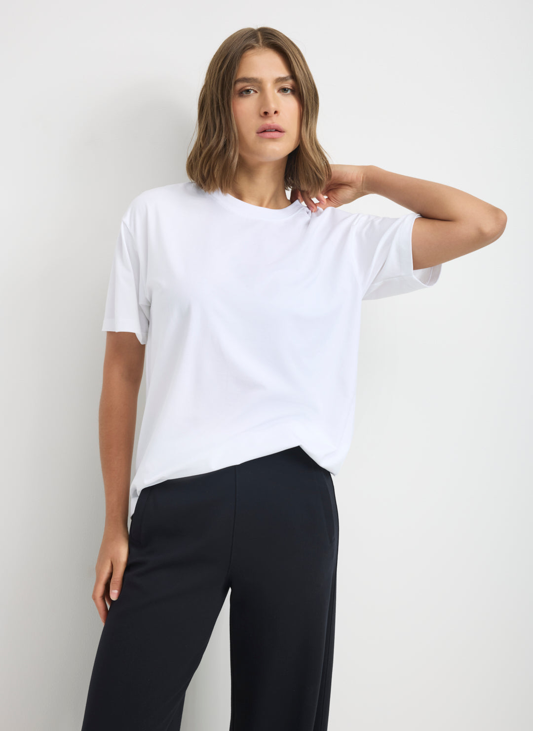 Soho Pima Cotton Oversized Tee