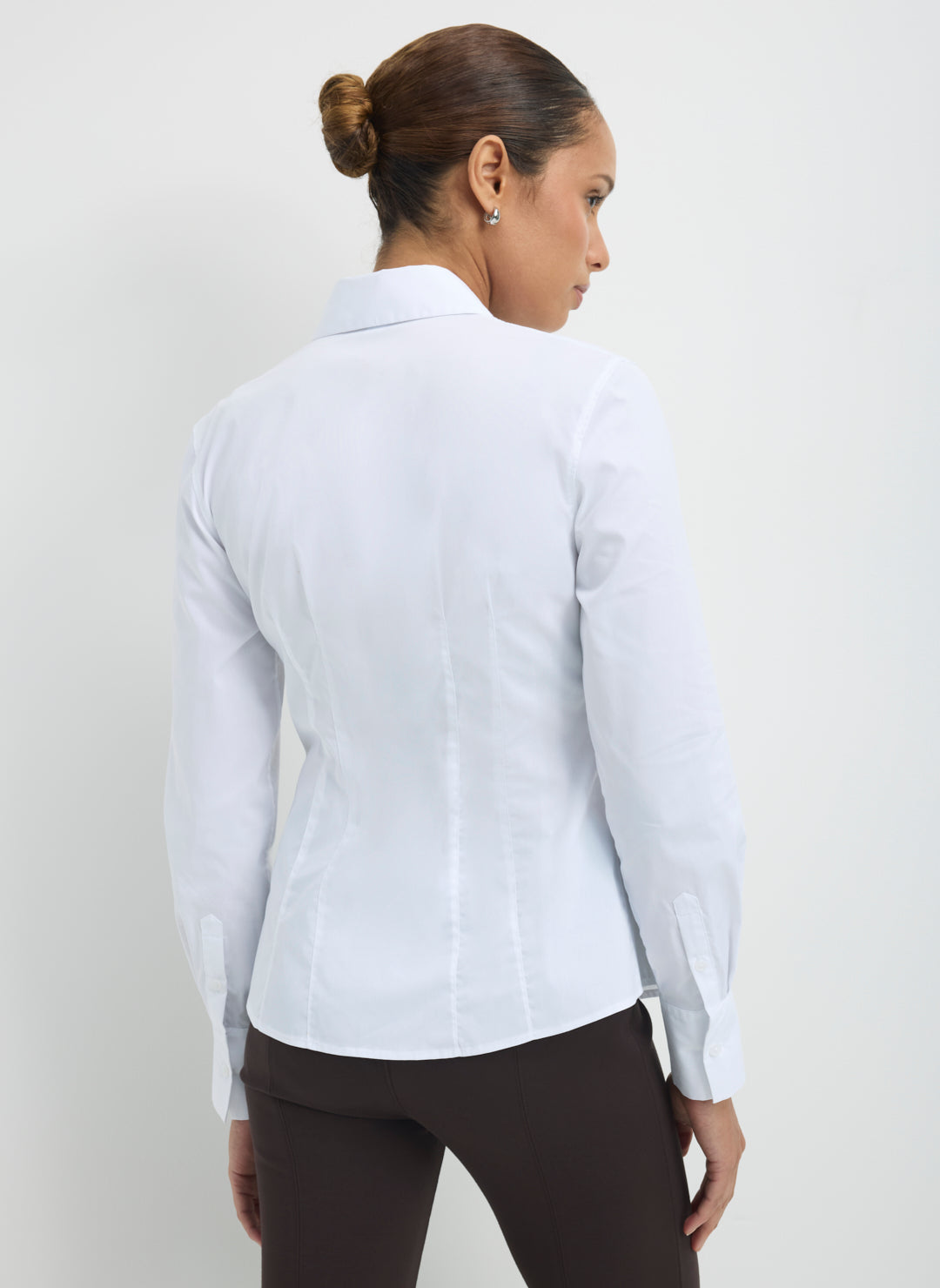 Celina Cooling Cotton Fitted Button Down