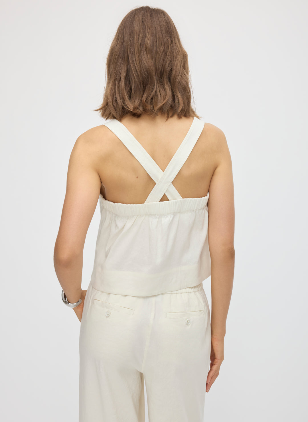 Lyon Linen Squareneck Tank