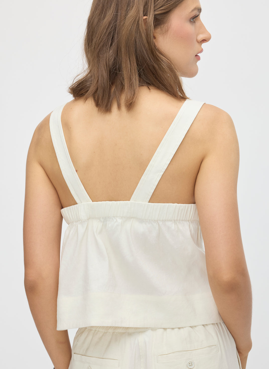 Lyon Linen Squareneck Tank