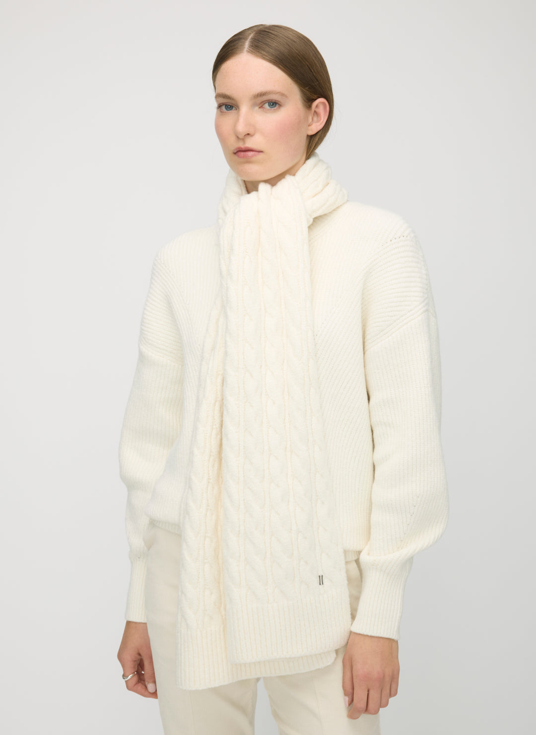 Josie Cable Knit Scarf