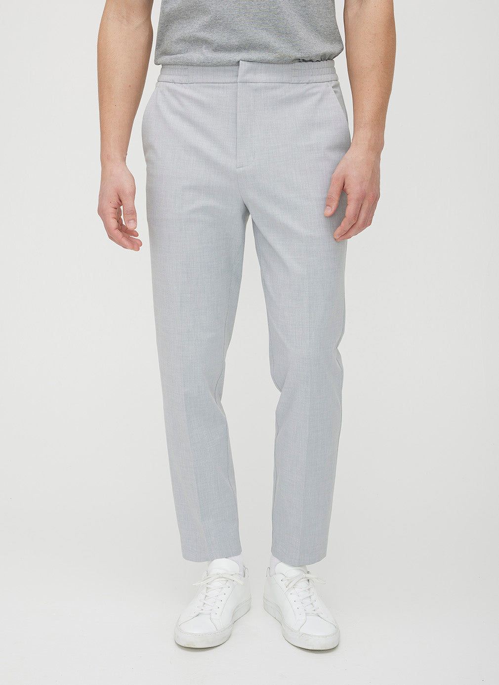 Comfort Trousers ?? | M || Light Grey Chambray