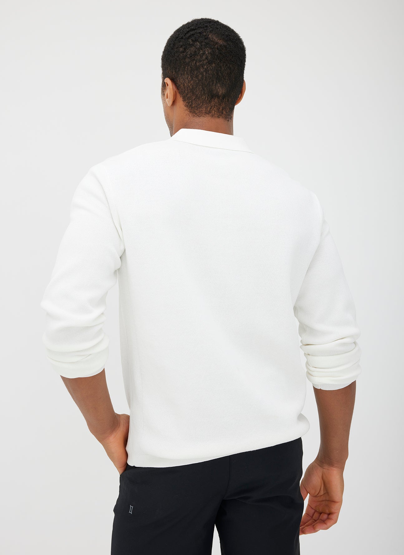 Urban Long Sleeve Polo Sweater ?? | M || Off White