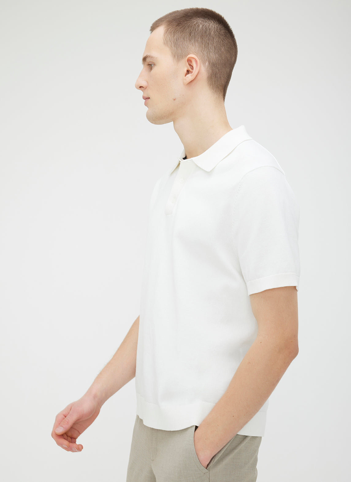 Kit and Ace — Urban Short Sleeve Polo Sweater