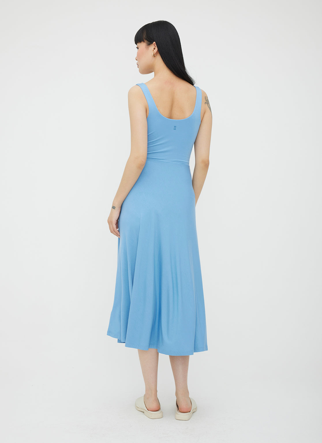 Charlotte Squareneck Dress ?? | S || Cool Blue