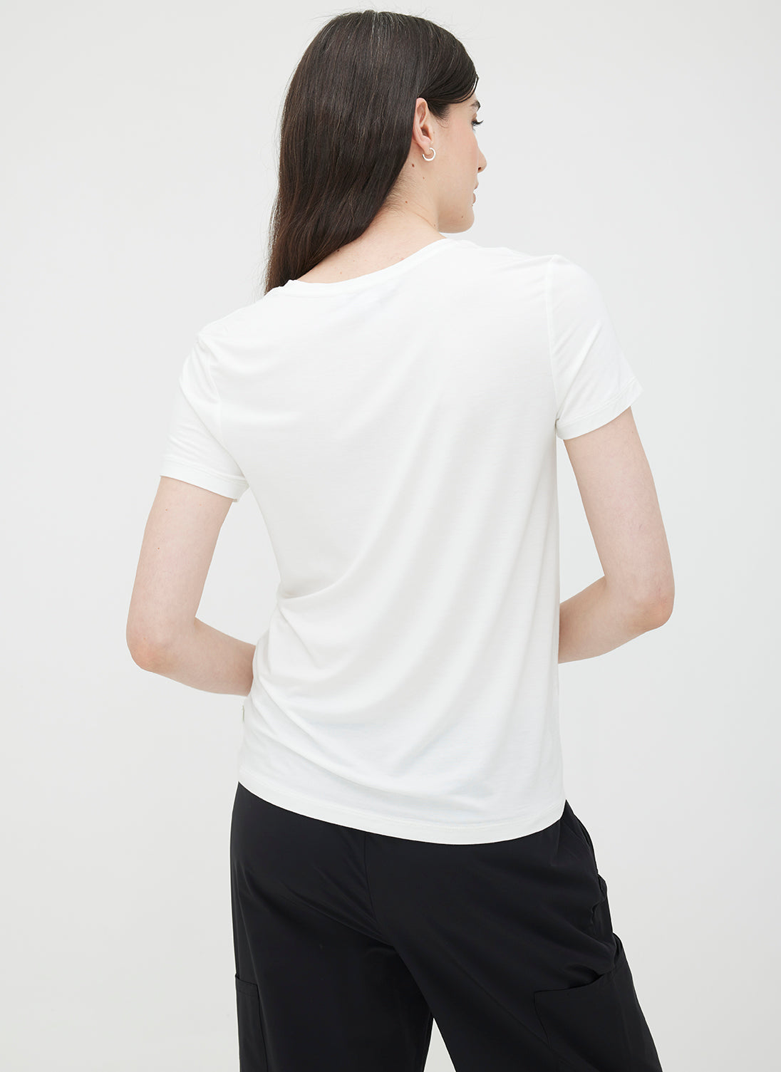Charlotte V-Neck T-Shirt ?? | S || Off White