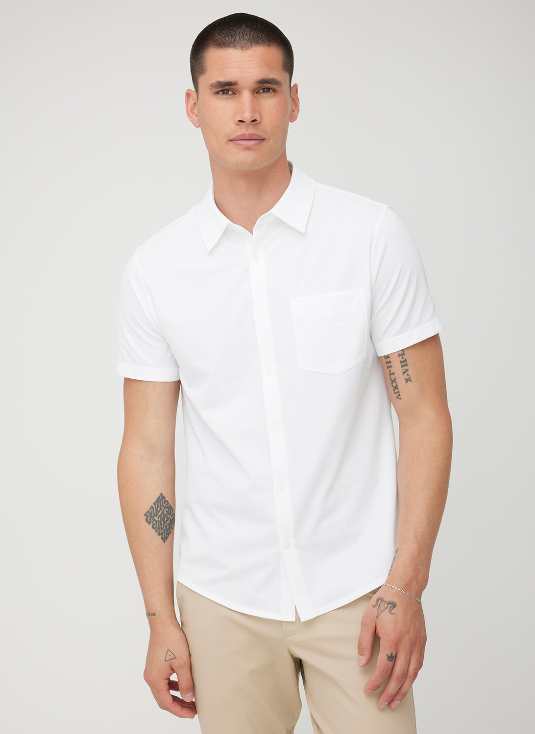 City Tech Short Sleeve Shirt ?? | M || Off White