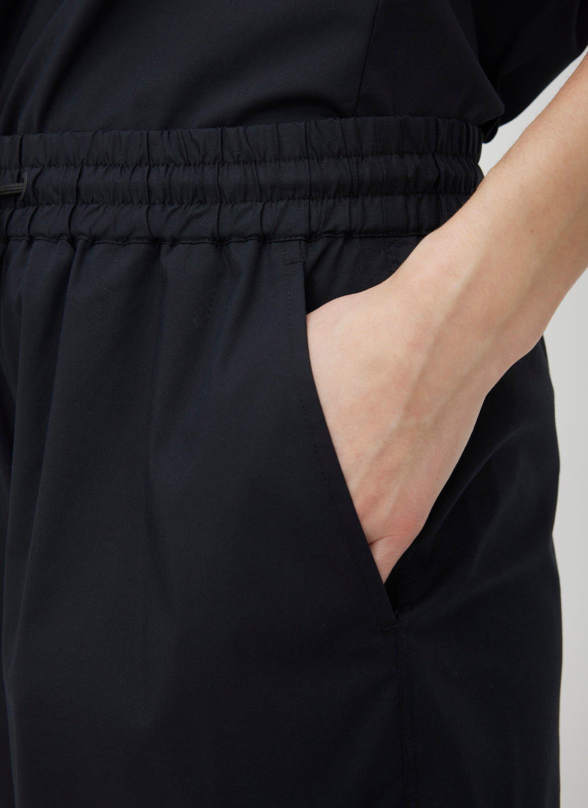 Marbella Elastic Poplin Shorts ?? | S || Black