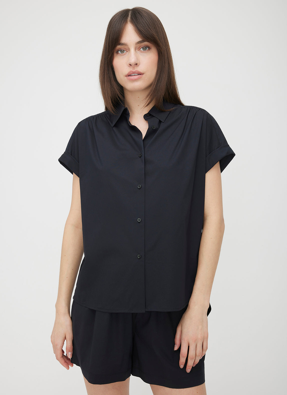 Marbella Short Sleeve Shirt ?? | S || Black