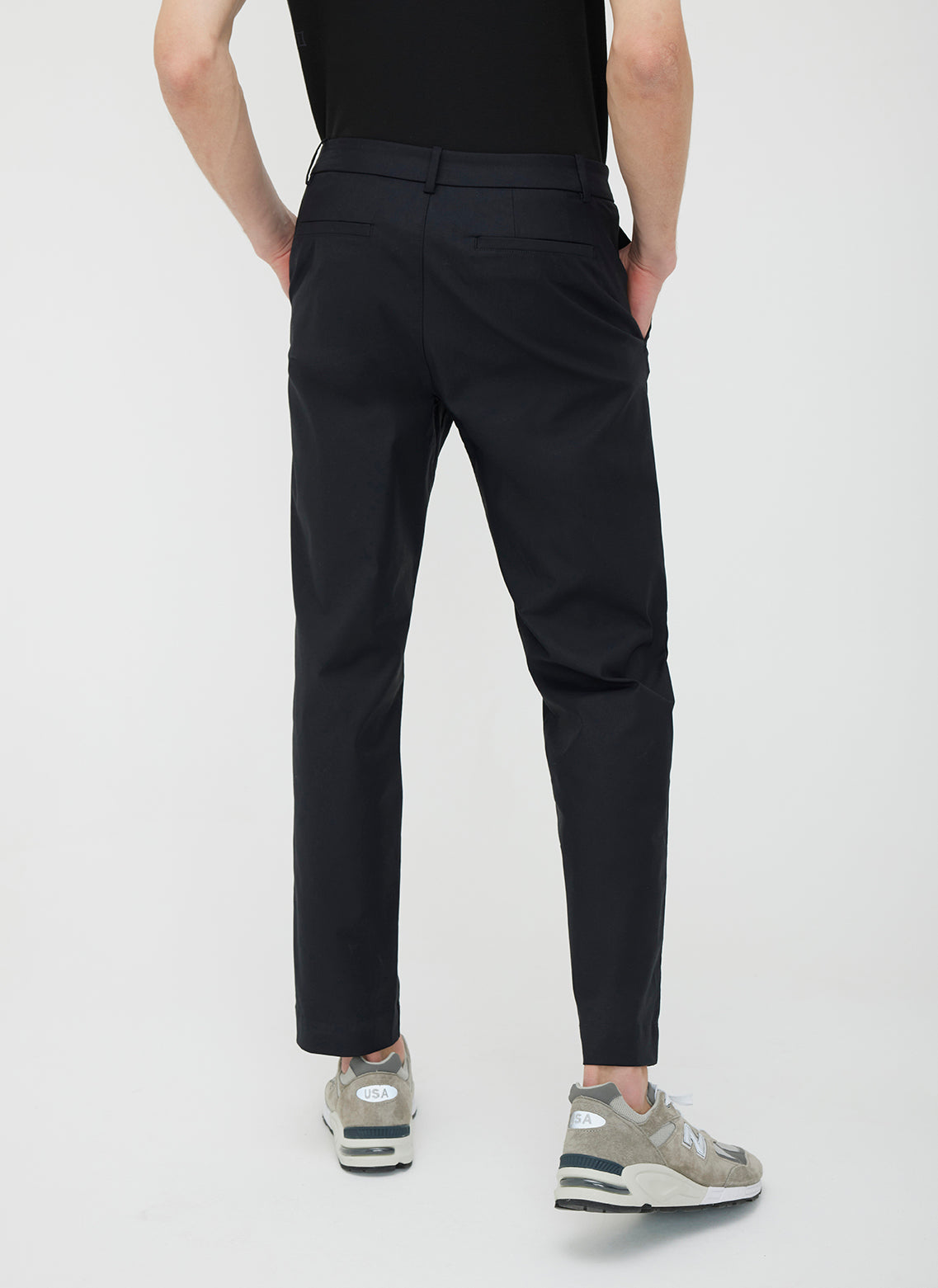 Buy Tapered Fit Flat-Front Chinos Online at Best Prices in India - JioMart.