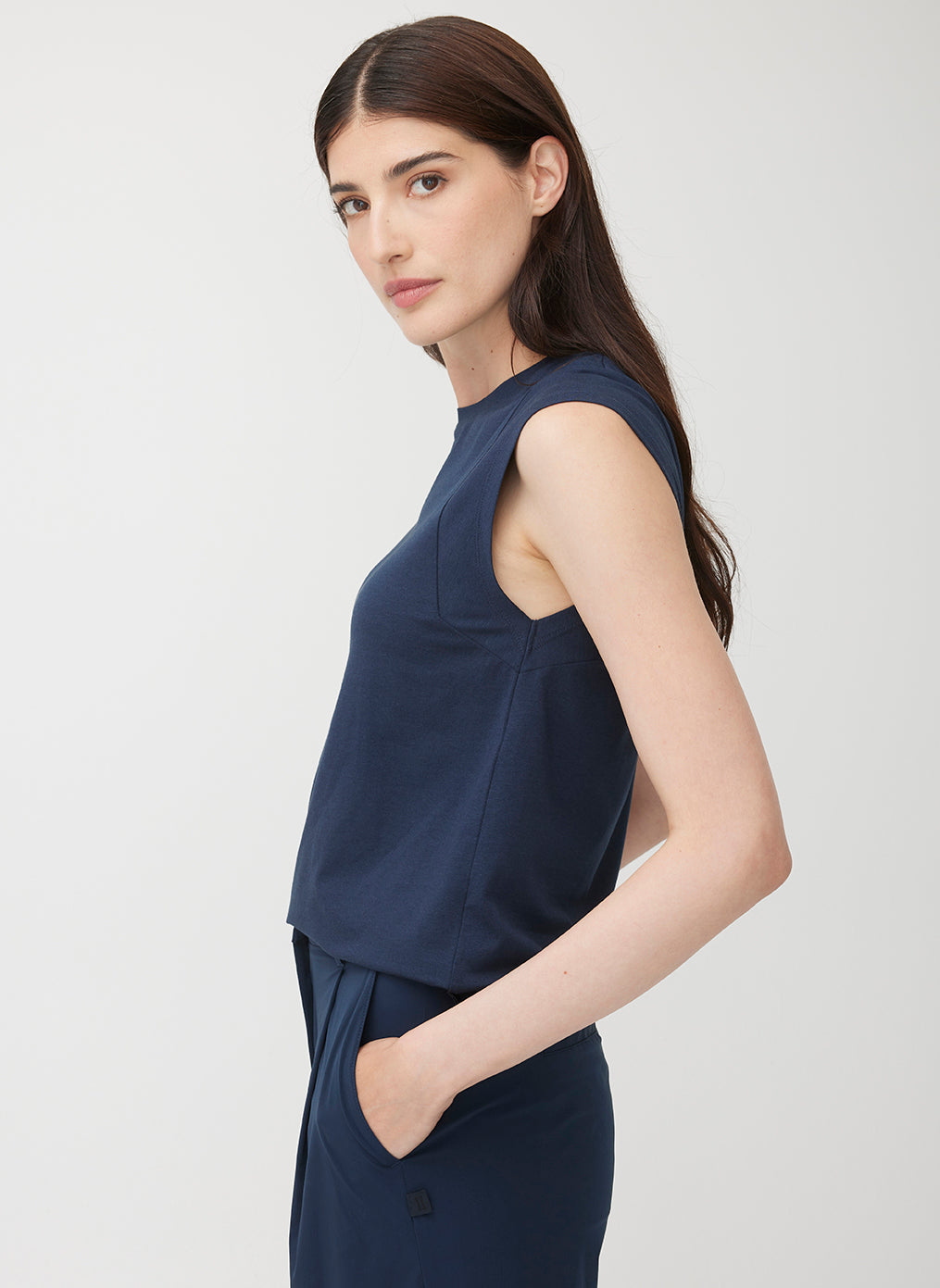 Soho Muscle Tank Top ?? | S || Dark Navy