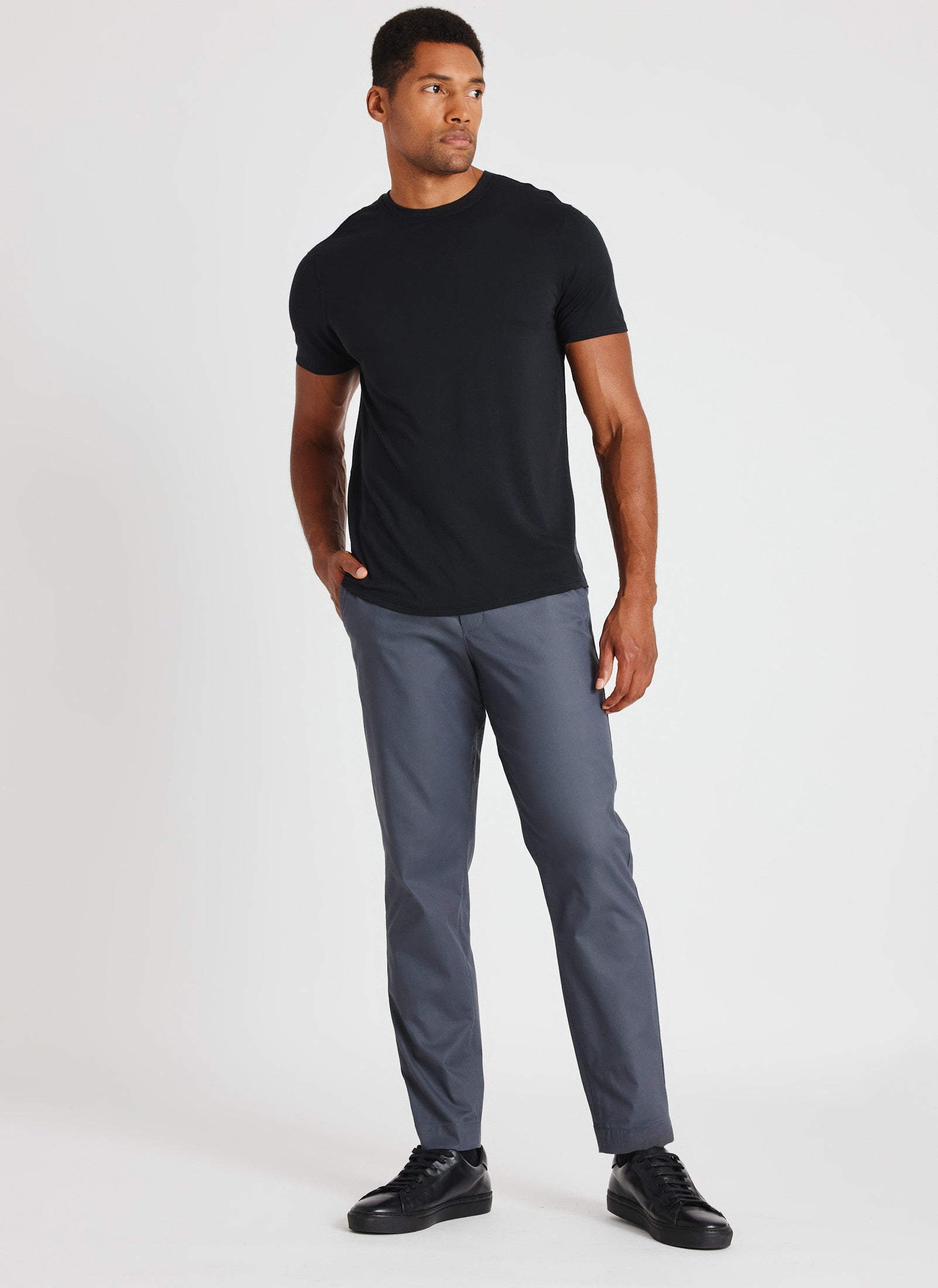 Essential Trousers ?? Model:: Hassan | 32 || Cove Grey