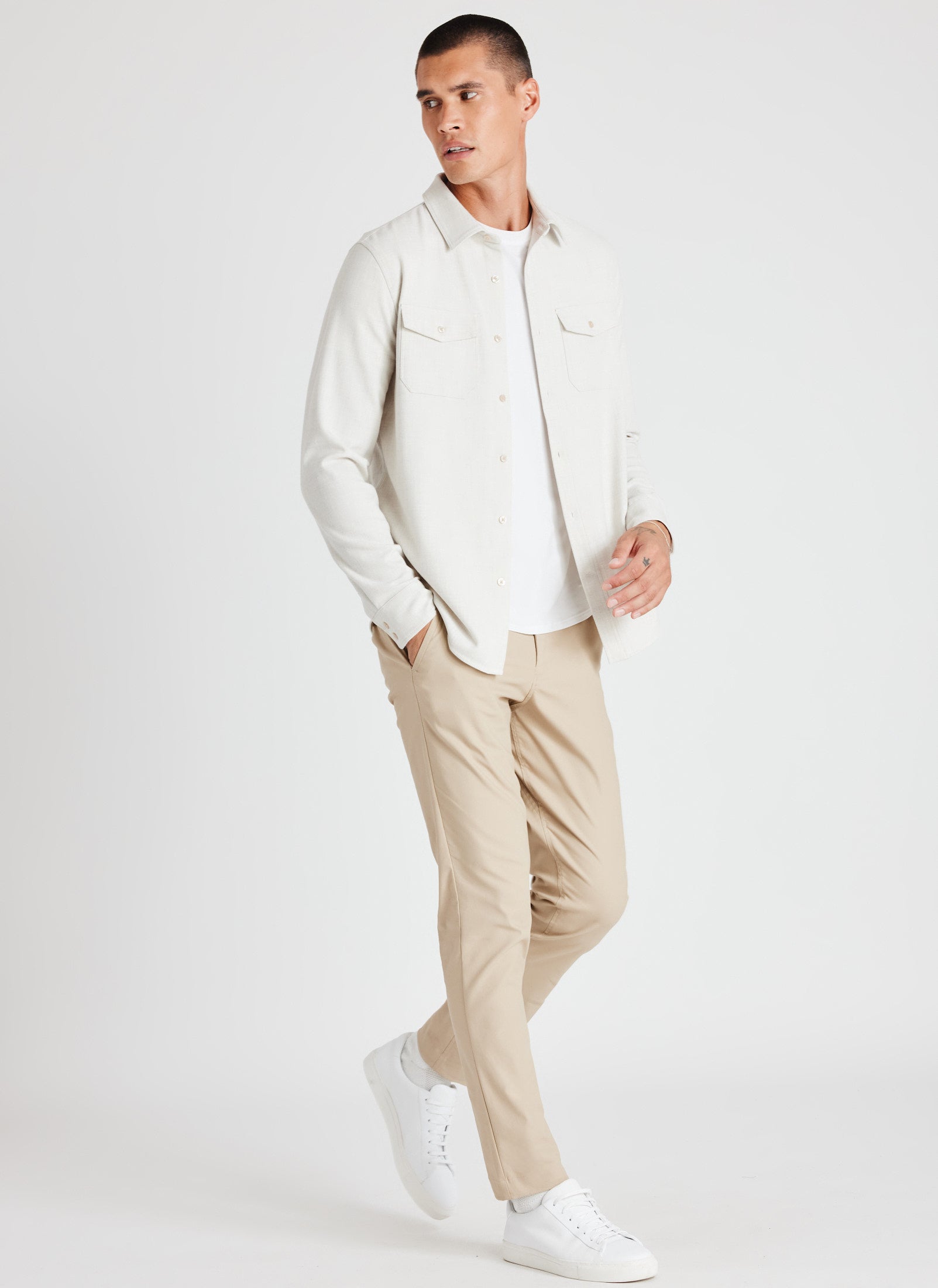 Essential Trousers ?? Model:: Adryan | 32 || Sand Dune