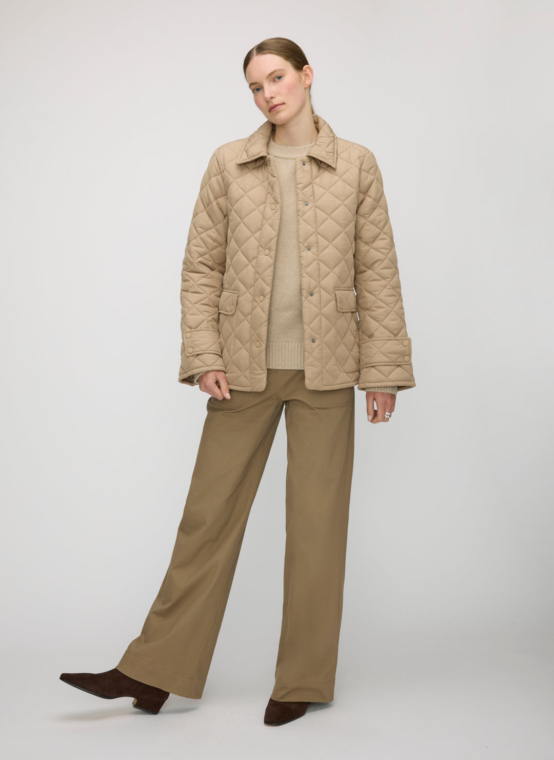 Oslo Recycled Quilted Classic Jacket