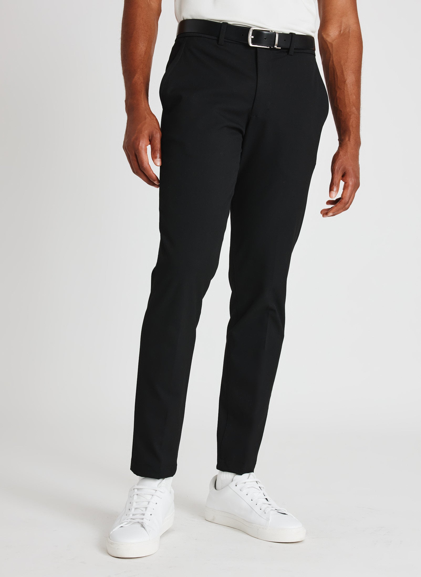 Recycled Suiting Trousers ?? Model:: Hassan | 32 || Black
