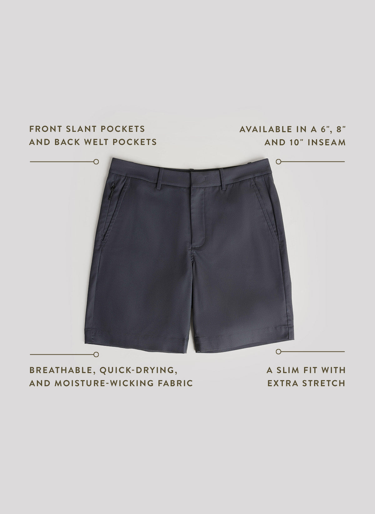 Kit and Ace — Navigator Essential Shorts 6&quot;